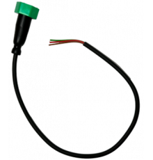Разъем-вилка байонетный 5-pin (зеленая)